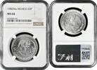 20 pesos Mexico 20 pesos 1980 Mo, NGC MS64, United Mexican States (1970 - 1992) Pop 2/1 -