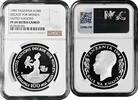 100 Shilingi Tanzania 100 Shilingi 1984, NGC PF69 UC, UN - Decade for Woman silver coin -