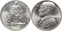 10 lire Vatican City 10 lire 1942, BU, Pope Pius XII (1939 - 1958) silver coin -