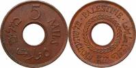 5 mils Palestine 5 mils 1944, UNC, British Mandate (1927 - 1948) -
