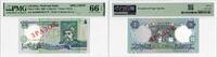 5 Hryven Ukraine 5 Hryven 2001, PMG 66 EPQ SPECIMEN, National Bank Pick# 110cs -