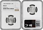 25 centavos Dominican Republic 25 centavos 1956, NGC MS64, Republic (1937 - 2023) silver -