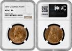 1 penny Great Britain 1 penny 1899, NGC MS62 RB, Queen Victoria (1838 - 1901) -