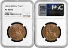 1 penny Great Britain 1 penny 1901, NGC MS63 RB, Queen Victoria (1838 - 1901) -