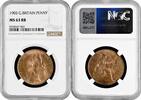 1 penny Great Britain 1 penny 1903, NGC MS63 RB, King Edward VII (1902 - 1910) -