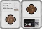 5 centesimi Italy 5 centesimi 1918 R, NGC MS66 RB, Vittorio Emanuele III (1900-1946)TopPop -