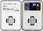 1/24 riksdaler Sweden 1/24 riksdaler 1811 OL, NGC MS63, King Carl XIII (1809 - 1818) Pop 2/1 -