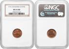 1 centas Lithuania 1 centas 1936, NGC MS65 RB, First Republic (1925 - 1938) -