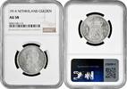 1 gulden Netherlands 1 gulden 1914, NGC AU58, Queen Wilhelmina (1890 - 1948) -