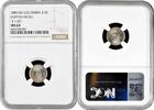 2.5 centavos Colombia 2.5 centavos 1881, NGC MS64, United States of Colombia (1863 - 1886) -