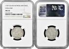 1 duit Netherlands (Holland) 1 duit 1757, NGC MS64, Dutch Republic (1701-1794)Pop 1/1 -