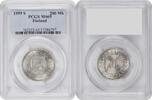 200 markkaa Finland 200 markkaa 1959 S, PCGS MS65, Republic (Suomi) (1918 - 1962) -