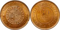 40 reis Brazil 40 reis 1897, UNC, First Republic (1889 - 1942) -