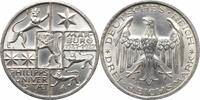 3 reichsmark Weimar Republic 3 reichsmark 1927 A, UNC, Philipp University in Marburg -