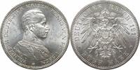 5 mark Prussia 5 mark 1914 A, UNC, King Wilhelm II (1888 - 1918) silver coin -