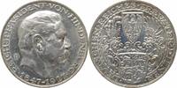 Medal Weimar Republic Karl Goetz Medal 1927 D, UNC, Hindenburg 80th Birthday -