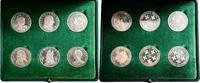 Italy 6 silver medals, PROOF, Regional Council of Lombardy -