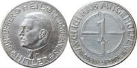 1 mark Germany - Third Reich Hilter 1 mark ND (1933-1936), AU, Donation to the SA -