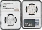 2 sucres Ecuador 2 sucres 1944 Mo, NGC MS62, República del Ecuador (1919 - 1987) -