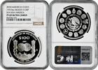 100 pesos Mexico 100 pesos 1991, NGC PF69 UC, Ibero-America - Encounter of the two Worlds -