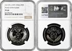 250 fils Iraq 250 fils 1971, NGC PF69 UC, 1st Anniv. of Peace with Kurds Top Pop 1/0 -