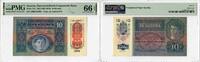 10 Kronen Austria 10 Kronen 1919, PMG66 EPQ, Oesterreichisch-Ungarische Bank Pick #51a -