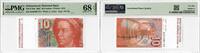 10 Franken Switzerland 10 Franken 1982, PMG 68 EPQ, National Bank Pick# 53d -