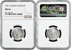 1 corona Austria 1 corona 1901, NGC MS64, Emperor Franz Joseph I (1848 - 1916) -