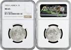 1 shilling British East Africa 1 shilling 1925, NGC MS65, King George V (1911 - 1937) -