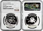 EUROPE 50 litu Lithuania 50 litu 2003 LMK, NGC PF69 UC, Athens Olympics Cycling silver coin -