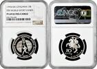EUROPE 10 litu Lithuania 10 litu 1995 LMK, NGC PF69 UC, 5th World Sport Games Top Pop -