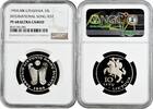 EUROPE 10 litu Lithuania 10 litu 1994 LMK, NGC PF68 UC, World Song Festival Pop 1/1 -