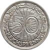 50 reichspfennig Germany 50 reichspfennig 1927 E, UNC, Weimar Republic (Reichsmark) (1924-1938) -