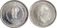 10 francs Ivory Coast 10 francs 1966, PROOF, Union, Discipline, Work -