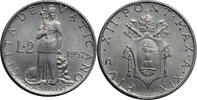 2 lire Vatican City 2 lire 1957, BU, Pope Pius XII (1939 - 1958) -