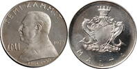 1 lira Malta 1 lira 1973, UNC, Themistocles Zammit -