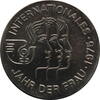 5 mark Germany - GDR 5 mark 1975, UNC, International Women's Year -