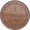 1 sechsling Schleswig-Holstein 1 sechsling 1850, UNC, Provisional Government (1850 - 1851) -