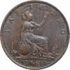 1 farthing Great Britain 1 farthing 1866, AU, Queen Victoria (1838 - 1901) -