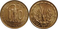 10 francs French West Africa 10 francs 1957, BU, French colony (1944 - 1958) -