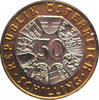50 schilling Austria 50 schilling 1998, BU, 25th Anniversary - Nobel Prize Konrad Lorenz -