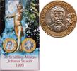 50 schilling Austria 50 schilling 1999, BU, 100th Anniversary - Death of Johann Strauss -
