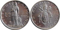 2 lire Vatican City 2 lire 1957, BU, Pope Pius XII (1939 - 1958) -