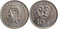 10 francs French Polynesia 10 francs 1973, UNC, French overseas collectivity (1965 - 2018) -
