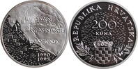 200 kuna Croatia 200 kuna 1995, PROOF. 5th Anniversary - Independence -