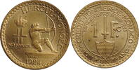 1 franc Monaco 1 franc 1924, BU, Prince Louis II (1922 - 1949) -