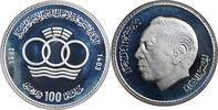 100 dirham Morocco 100 dirham AH 1403 (1983), PROOF, 9th Mediterranean Games -