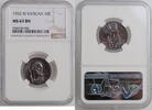 10 centesimi Vatican City 10 centesimi 1932, NGC MS67, Pope Pius XI (1929 - 1938) -