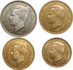 100 francs Monaco 10, 20, 50, 100 francs 1950, BU ESSAI, Prince Rainier III (1949 - 2005) -