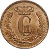 1 skilling rigsmont Denmark 1 skilling rigsmont 1867, UNC, King Christian IX (1863 - 1906) -